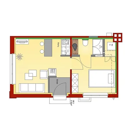 アパート Schoene Zeit! 15204 レーア